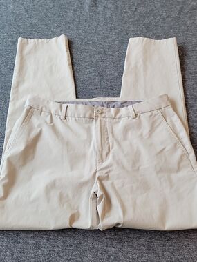 Vineyard Vines OTG Pants Men's 35x32 Gray On the Go‎ Performance Stretch Chino